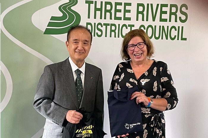 Japanese delegation visits Three Rivers District Council Three